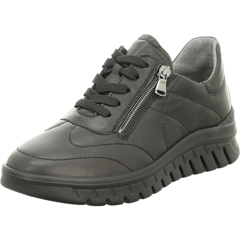 Waldläufer Schnürschuh K-Becky schwarz