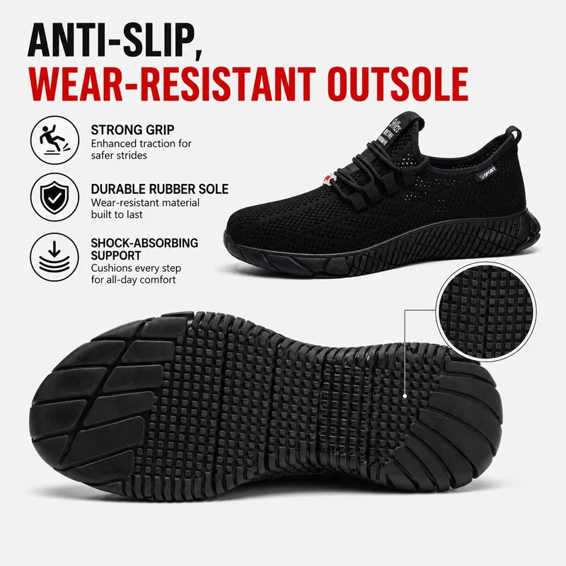 ForgeAir Lightweight Wide Toe Safety Shoes