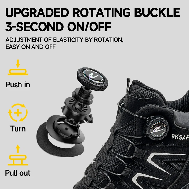ArmorStep Knob Safety Shoe