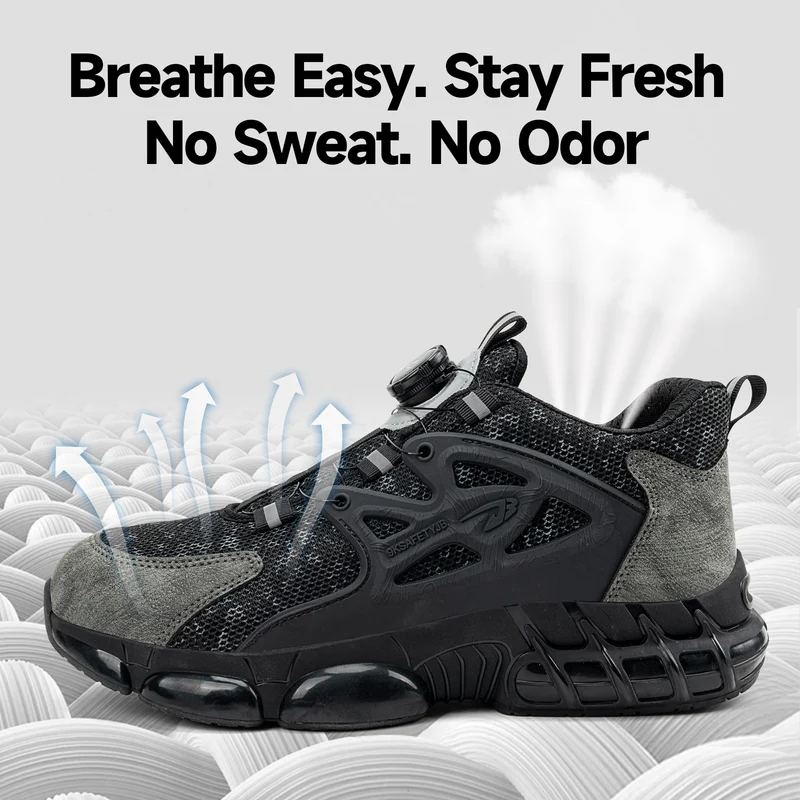 Indestructible Rotabuckle Safety Shoes