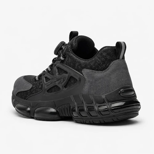 Titan Black Rotabuckle Safety Shoes