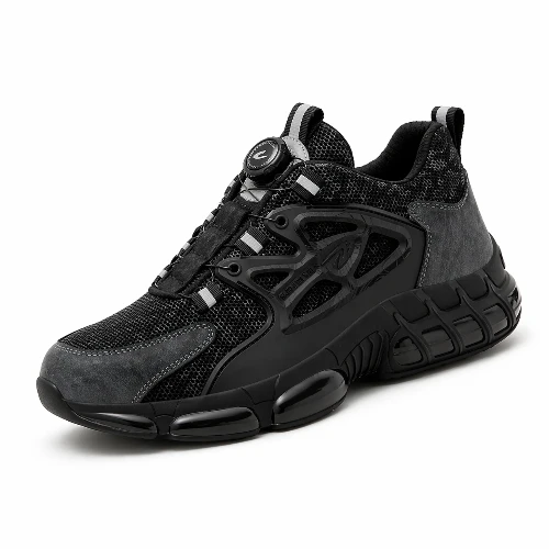 Titan Black Rotabuckle Safety Shoes