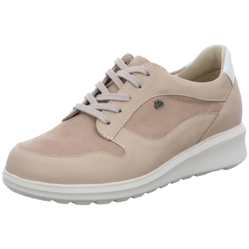 FinnComfort Schnürschuh Mogan beige-kombi.
