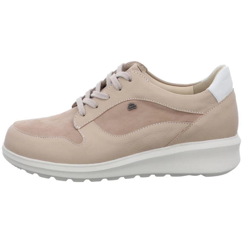 FinnComfort Schnürschuh Mogan beige-kombi.