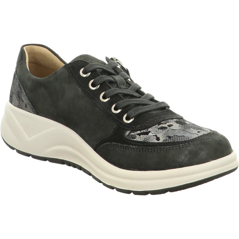 Fidelio Schnürschuh Hiker schwarz