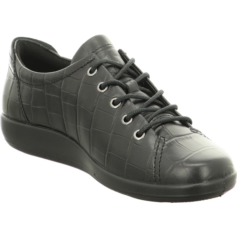 Ecco Schnürschuh ECCO SOFT 2.0 schwarz