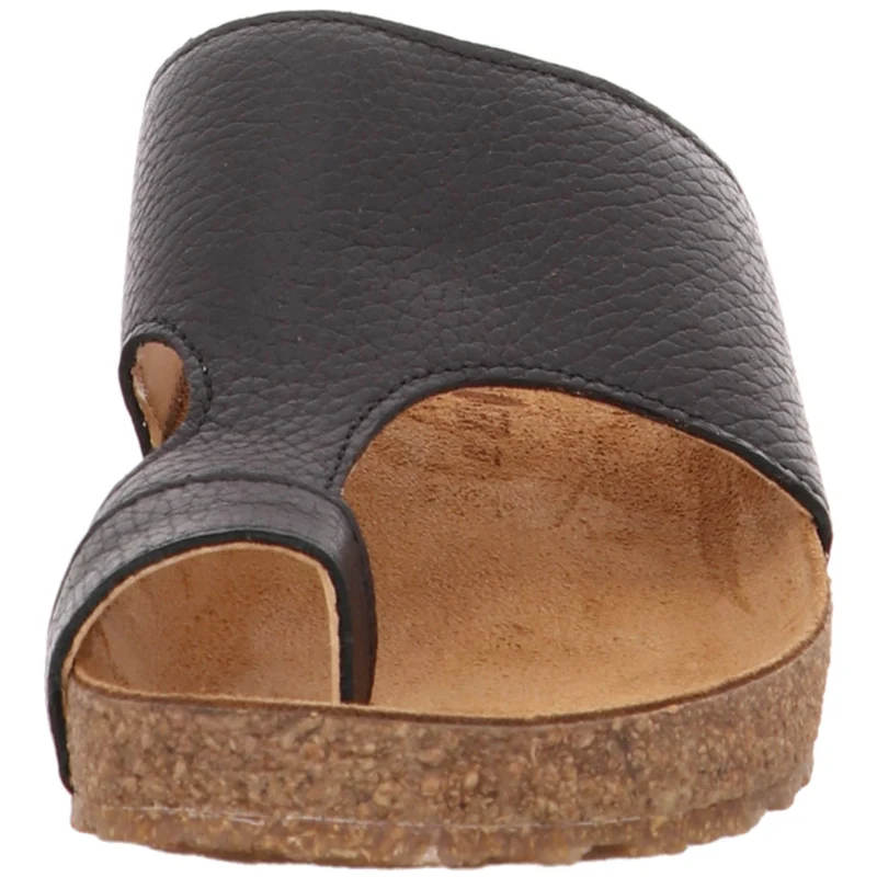 Haflinger Pantolette Bio Anka schwarz