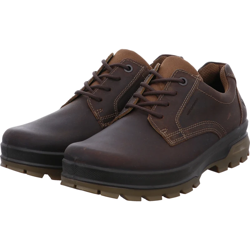Ecco Schnürschuh RUGGED TRACK braun