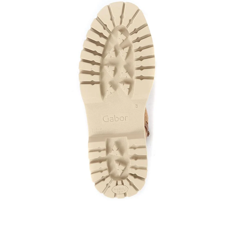 Chunky Chelsea Boots - GAB34508 / 320 517 - Tan Suede