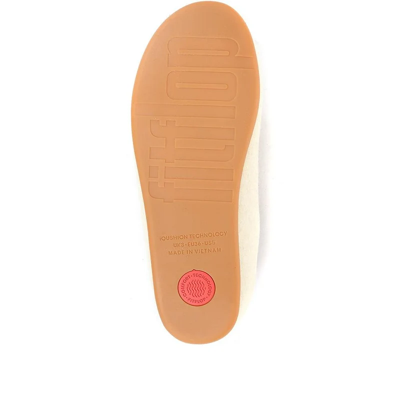Chrissie Mule Slippers - FITF34506 / 320 646 - Ivory