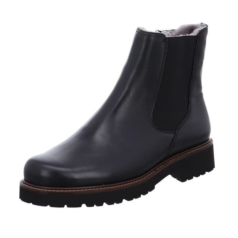 Semler Stiefelette Barbara Stf. schwarz