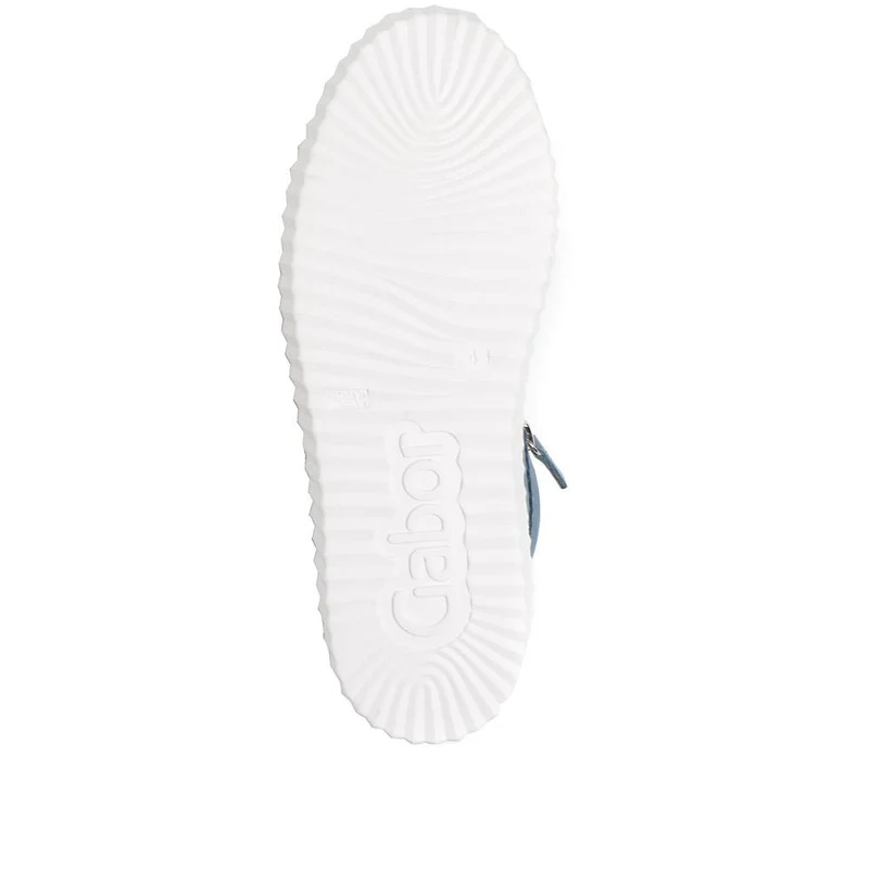 Dolly Leather Platform Trainers - GAB35502 / 321 585 - Blue