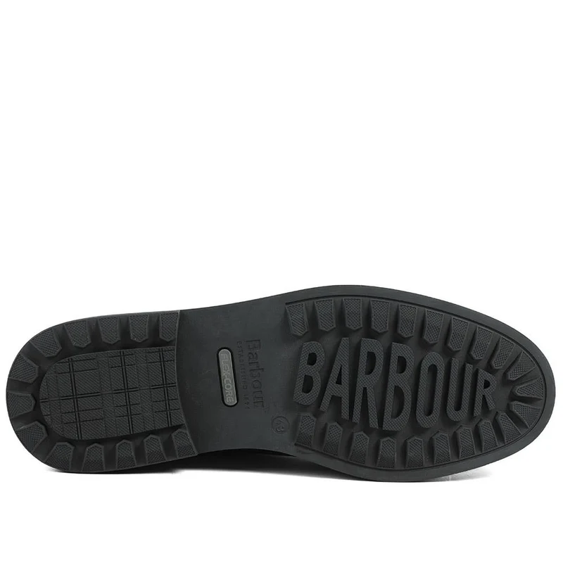 Barbour Carthy Leather Derby Shoes - BARBR42500 / 328 009 - Black