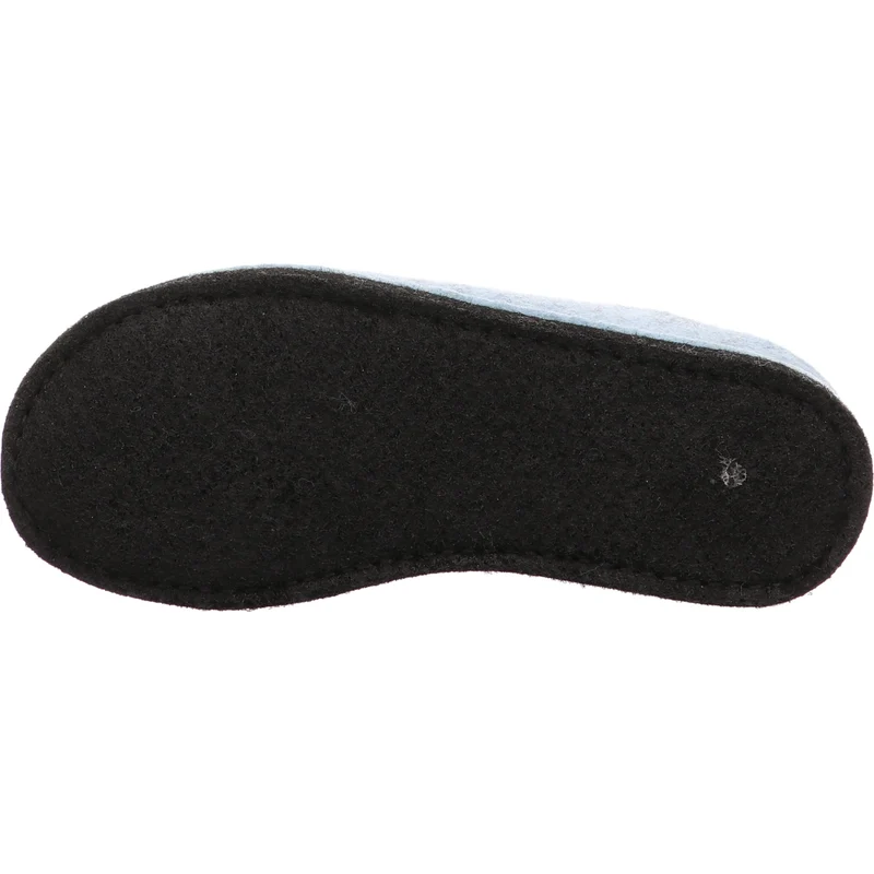 Haflinger Hausschuh Flair Soft blau