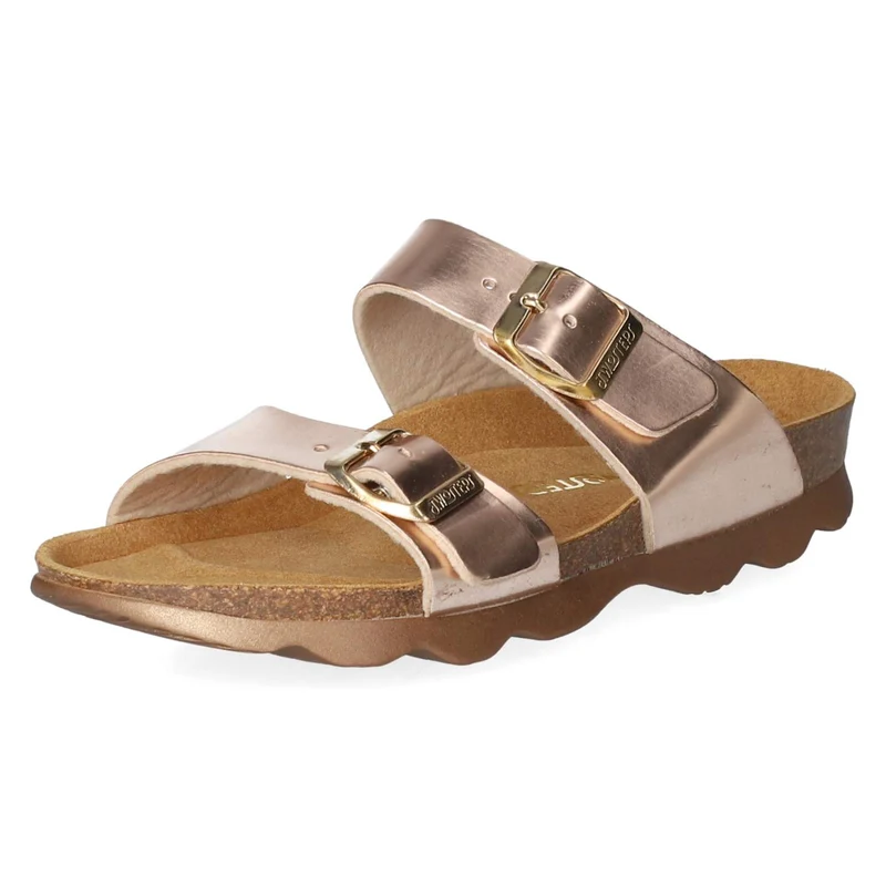 Pantoletten Gold