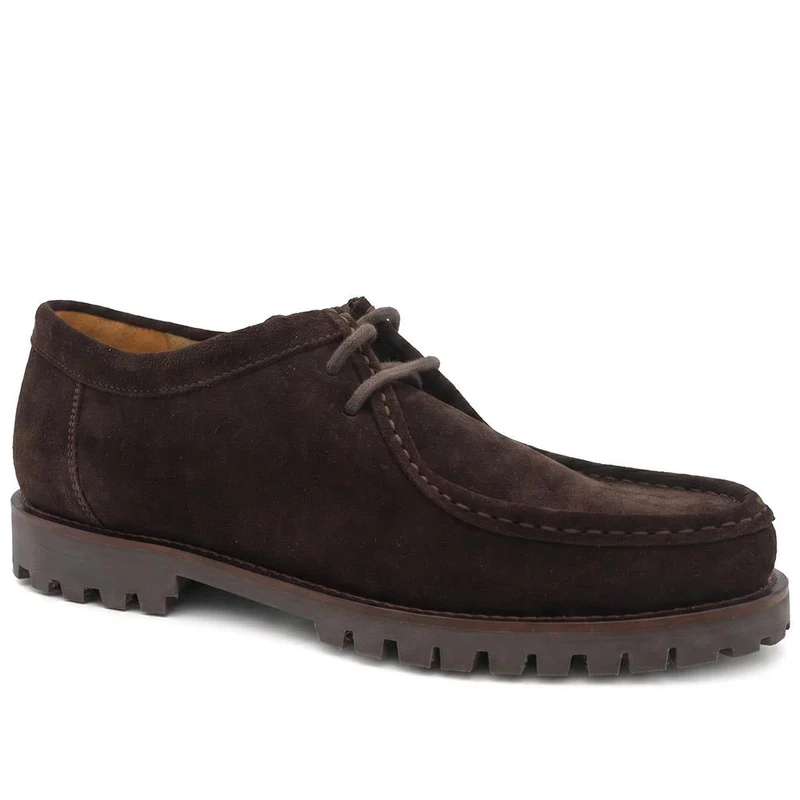 Lennox Leather Moccasins With OrthoLite® - LENNOX / 330 102 - Brown Suede