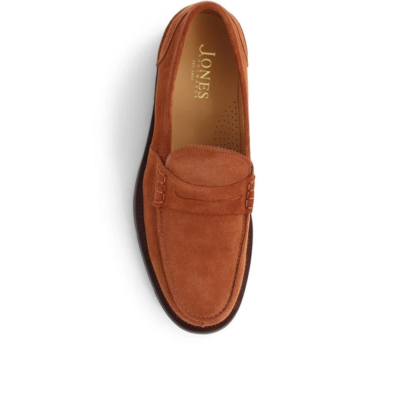 Chorleywood2 Leather Penny Loafers - CHORLEYWOOD2 / 325 301 - Tan Suede