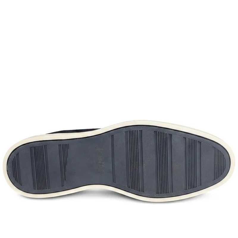 Quarius All Leather Slip On Shoes - QUARIUS / 329 384 - Navy Suede