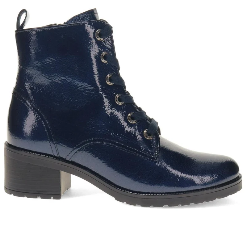 Joylon Block Heel Lace-Up Boots - GAB40510 / 325 884