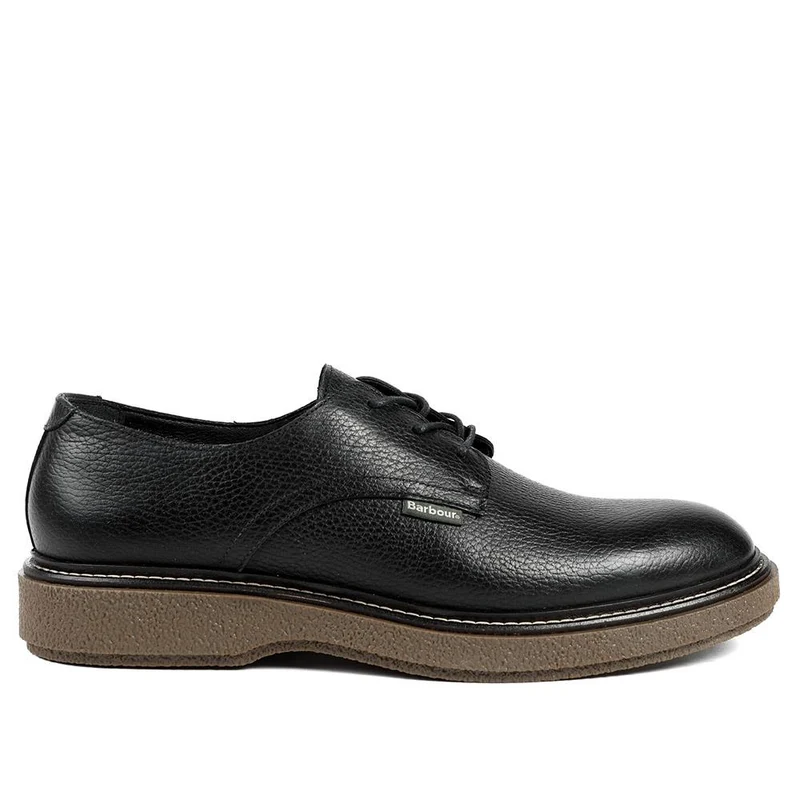 Barbour Harefield Leather Derby Shoes - BARBR42501 / 328 010
