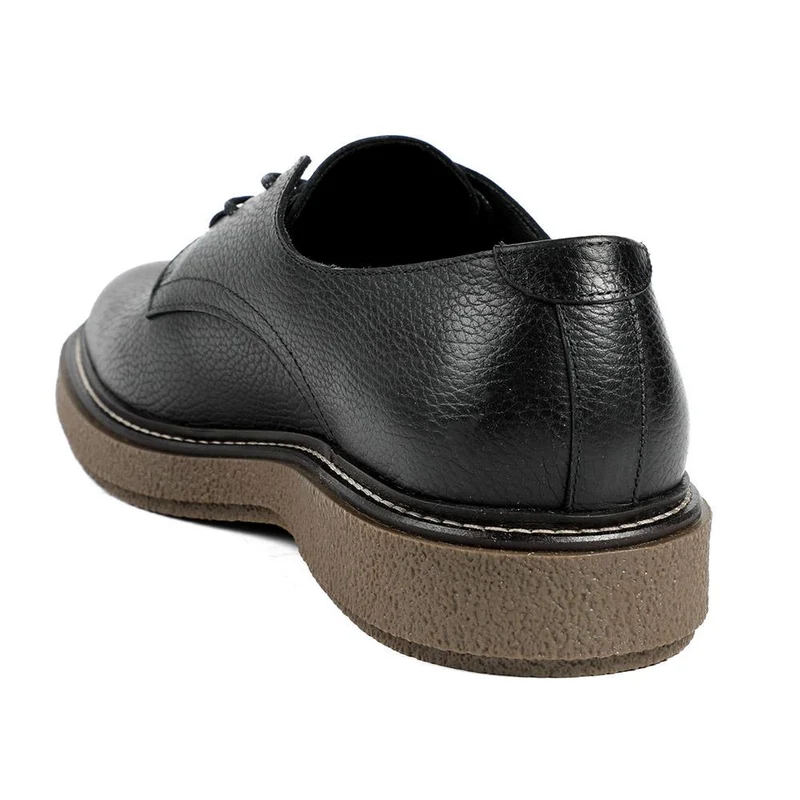 Barbour Harefield Leather Derby Shoes - BARBR42501 / 328 010 - Black