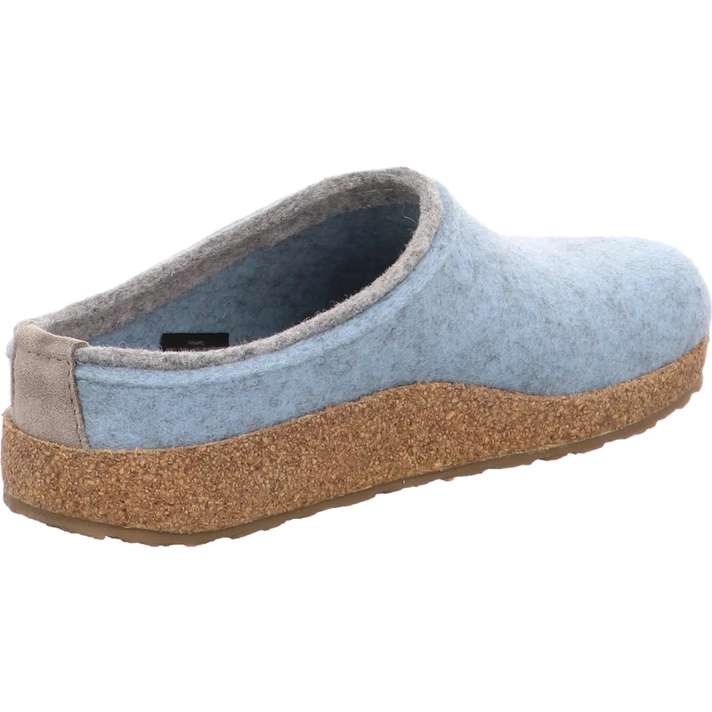 Haflinger Hausschuh Kris blau