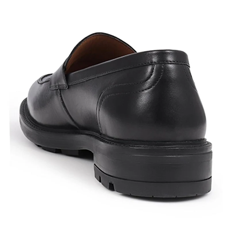 Romeo Leather Loafers - ROMEO / 325 928 - Black