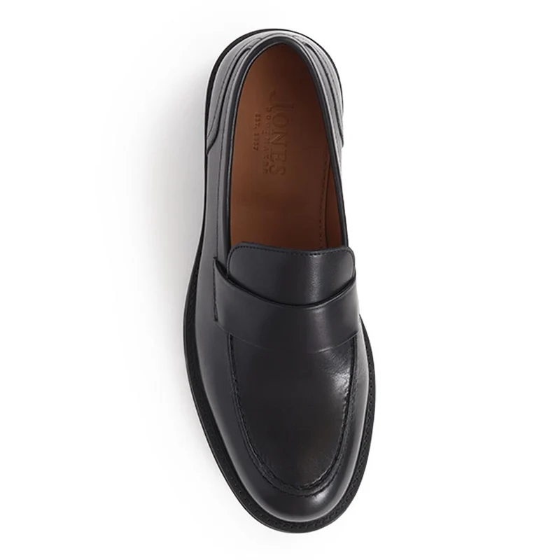 Romeo Leather Loafers - ROMEO / 325 928 - Black