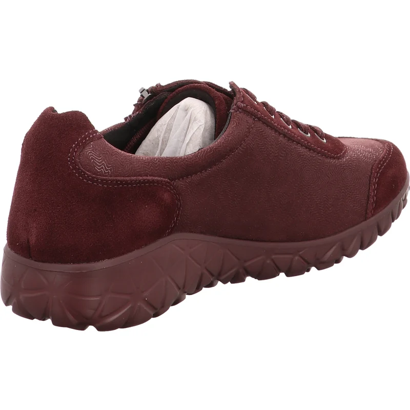 Waldläufer Schnürschuh Havy bordo
