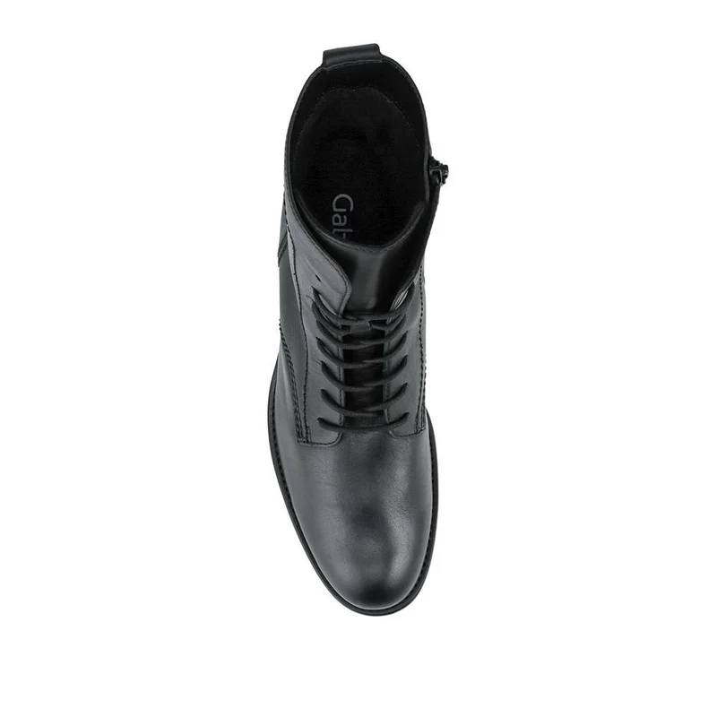 Brite Gabor Leather Slip on Ankle Boots - GAB42515 / 327 876 - Black