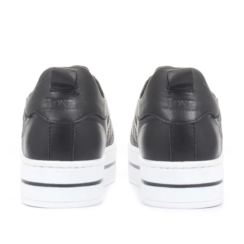 Arielle Leather Trainers - ARIELLE / 320 231 - Black