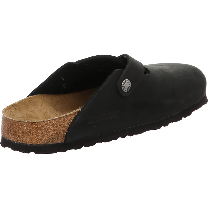 Birkenstock Pantolette Boston schwarz