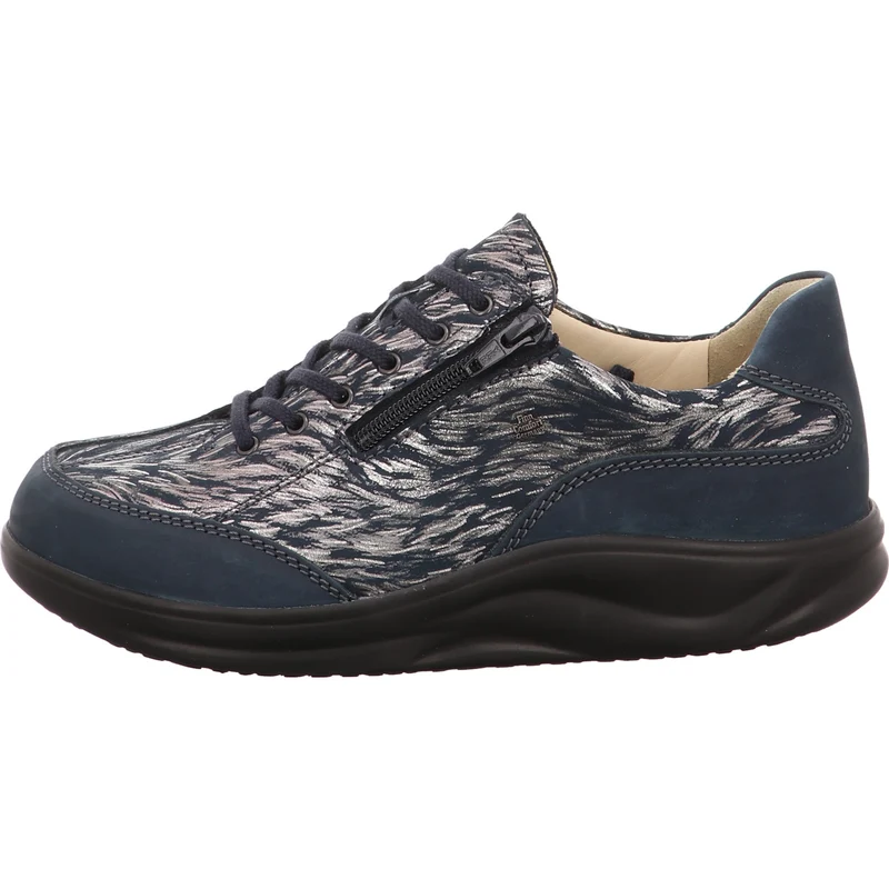 FinnComfort Schnürschuh Otaru blau