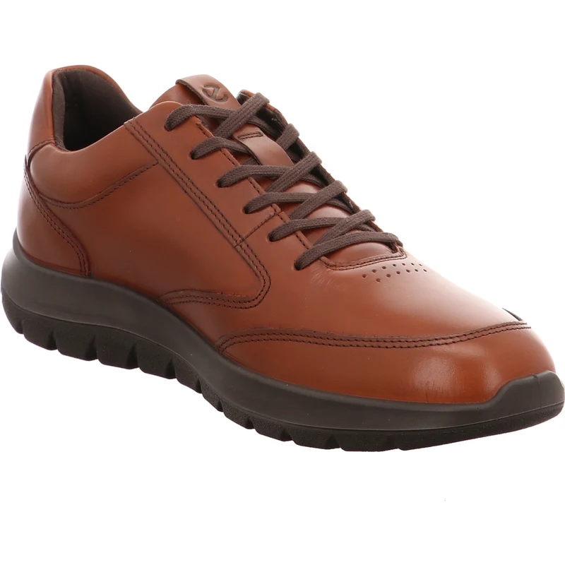 Ecco Schnürschuh CITY STRIDE braun