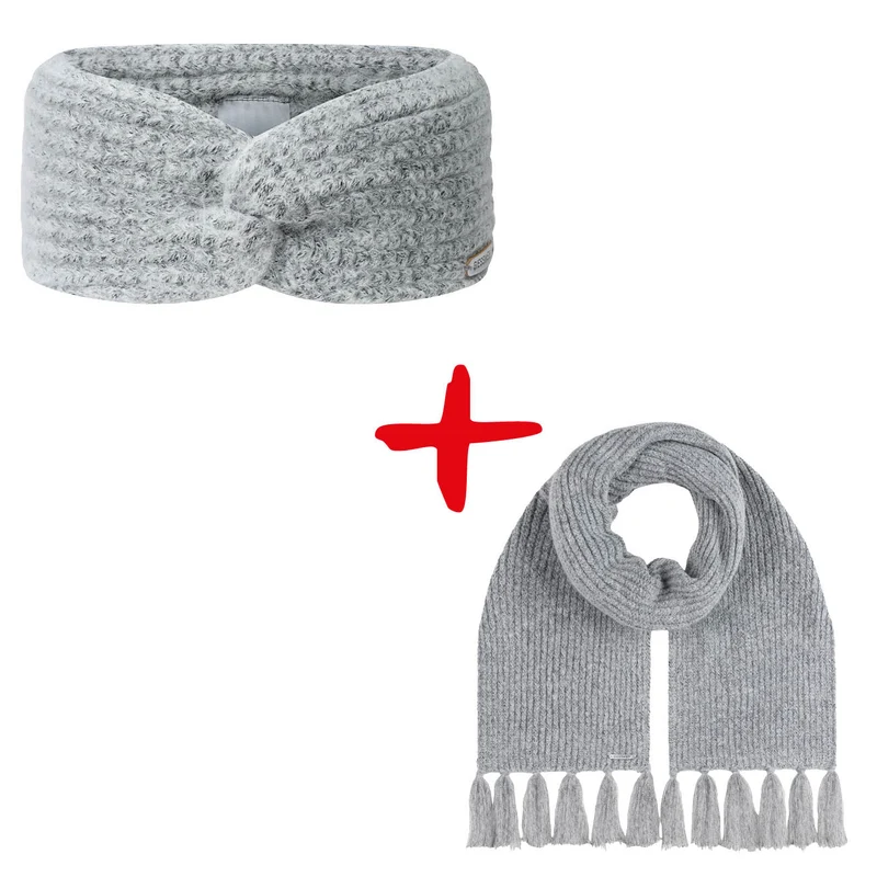 Bundle: Headband Frienstein + Schal Weisseck