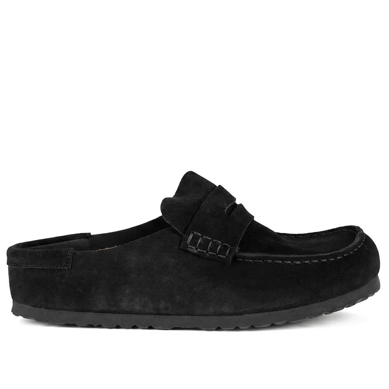 Birkenstock Naples Leather Penny Loafers - BIRK44503 / 330 031