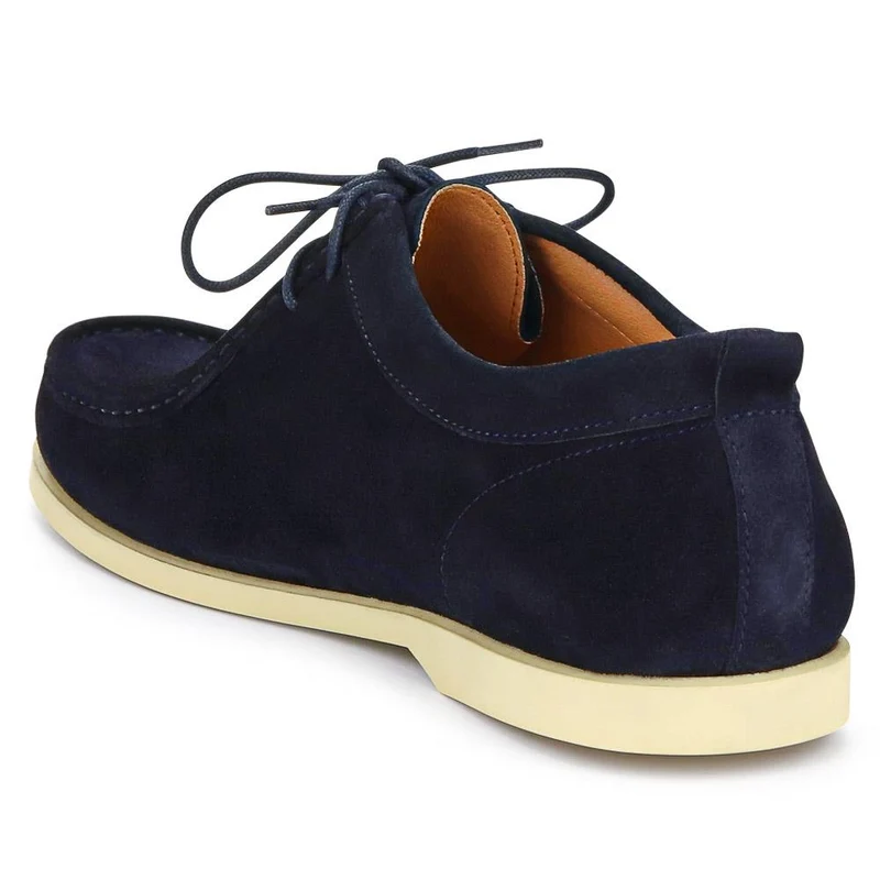 Phenix Leather Moccasins - PHENIX / 327 101 - Navy