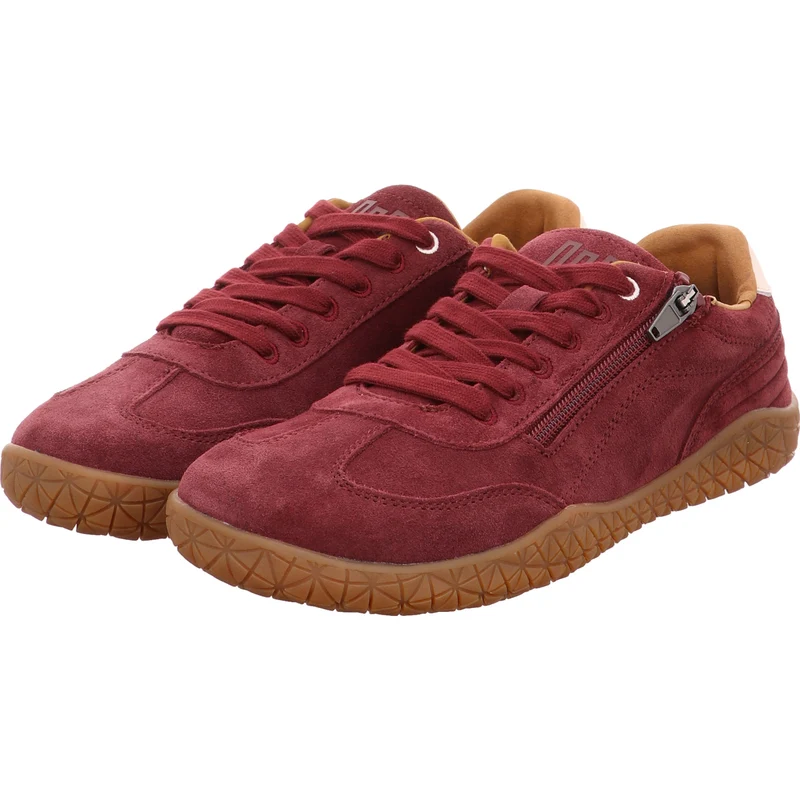 Waldläufer Schnürschuh H-Britt bordo