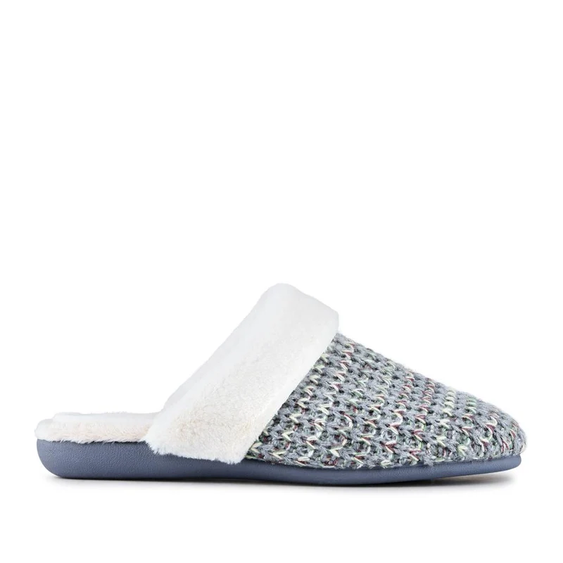 Frenchie Fur Mule Slippers - FRENCHIE / 328 534