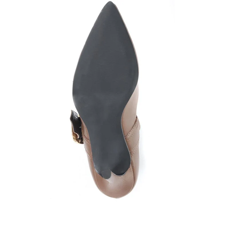 Charlize Stiletto Mary Janes - CHARLIZE / 322 537 - Tan