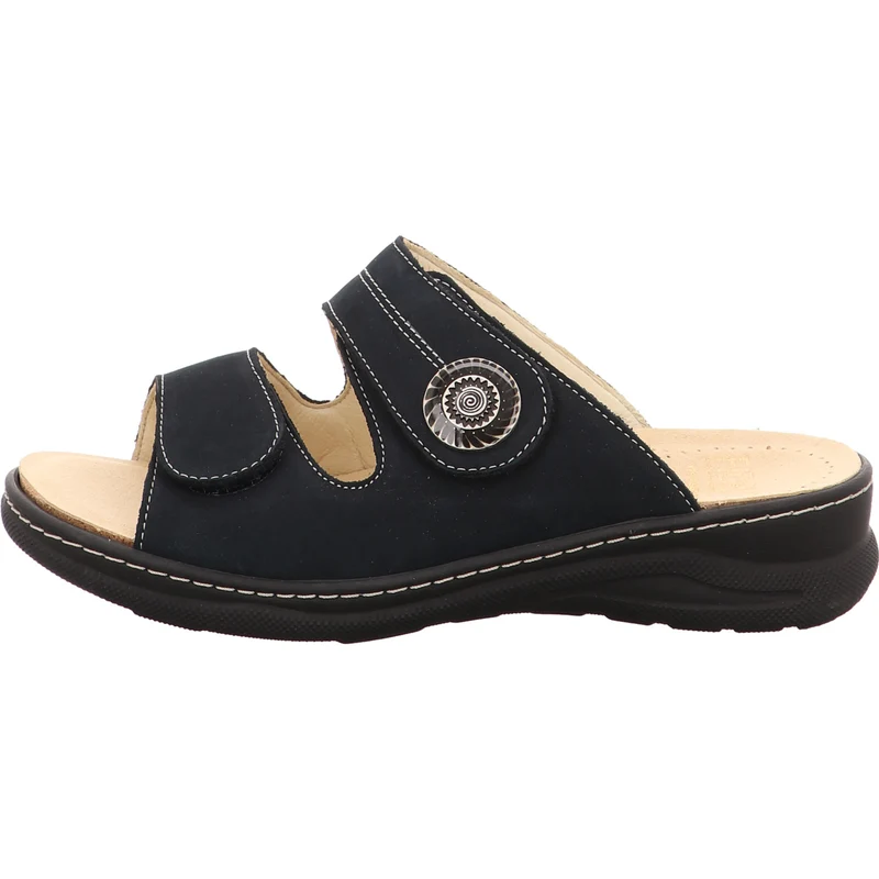 Fidelio Pantolette Ortho+ blau
