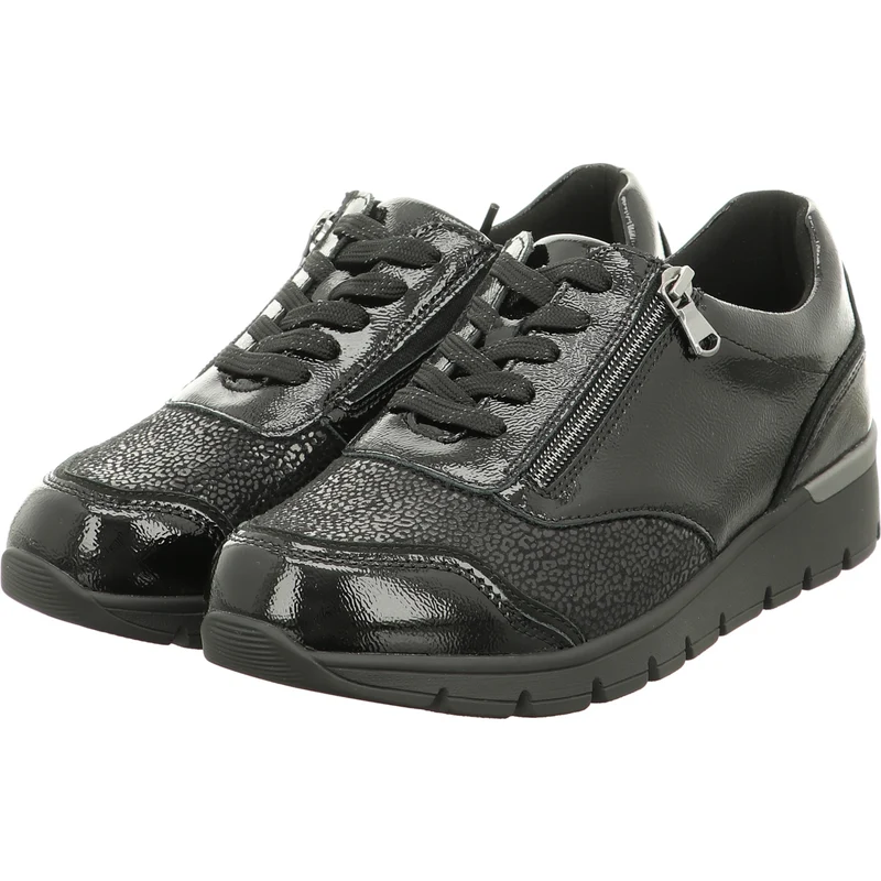 Waldläufer Schnürschuh K-Ramona schwarz