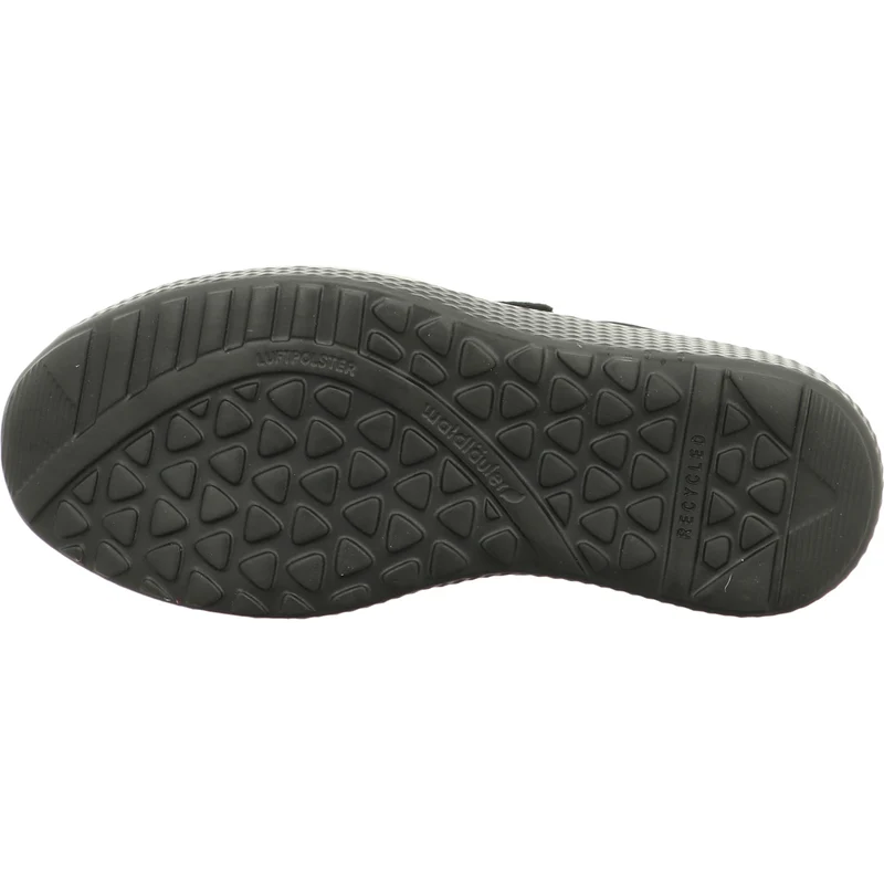 Waldläufer Slipper K-Ira schwarz