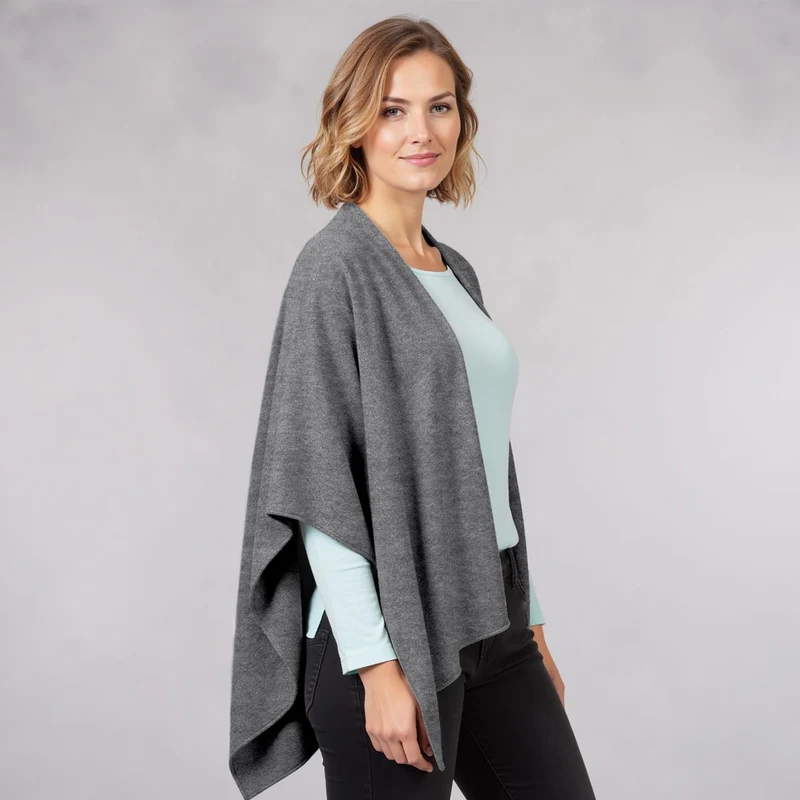 Merino Lambswool Cape