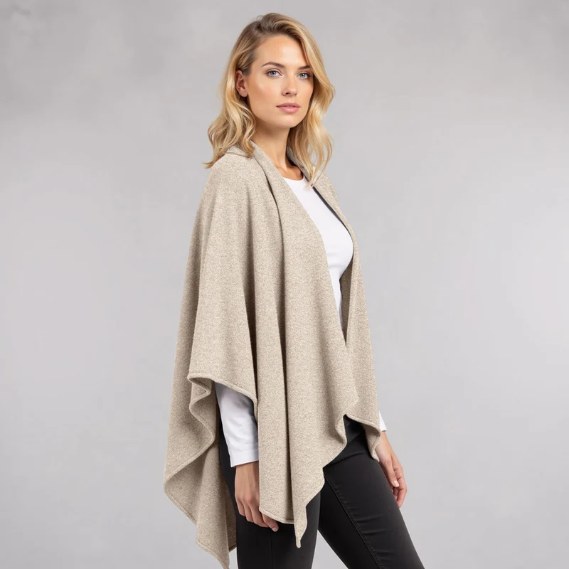 Merino Lambswool Cape
