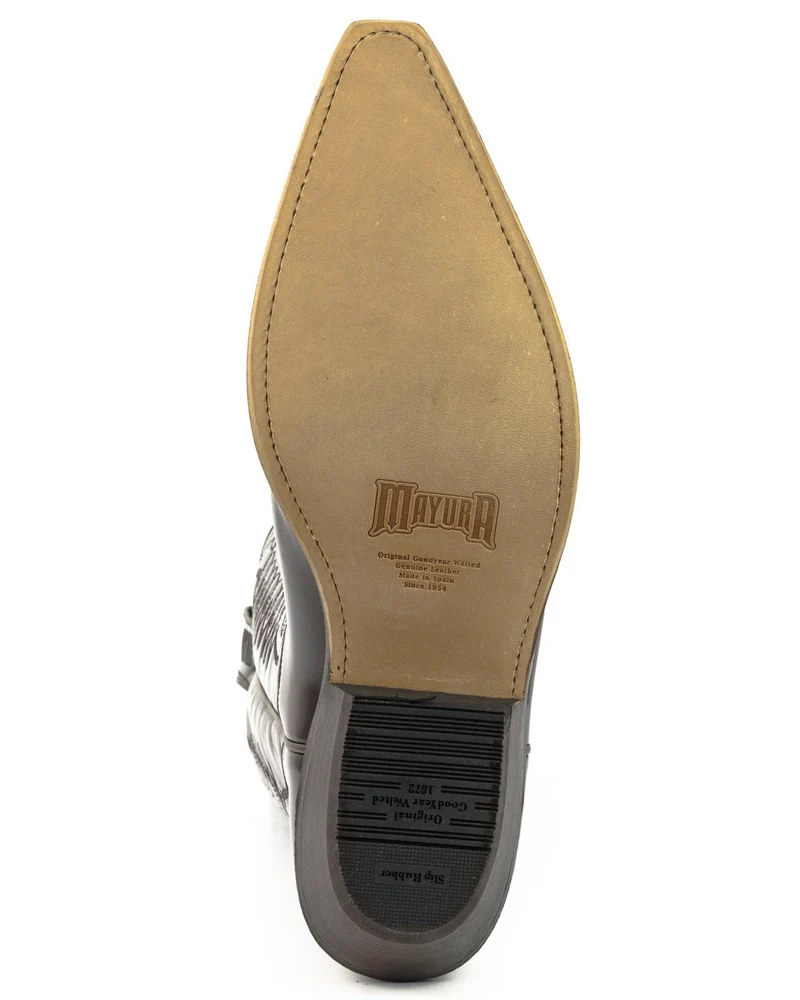 Country- und Western-Cowboystiefel 1920-C aus rotem Lackleder für Herren und Damen