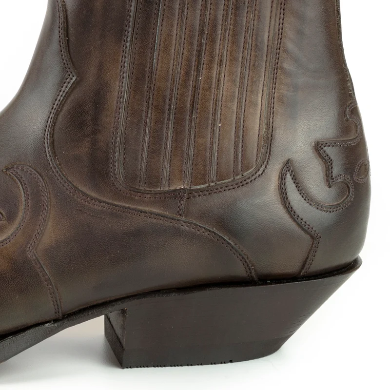Herren-Urban-Boots 1931 aus dunkelbraunem Leder | Sofort lieferbar | Größe 41