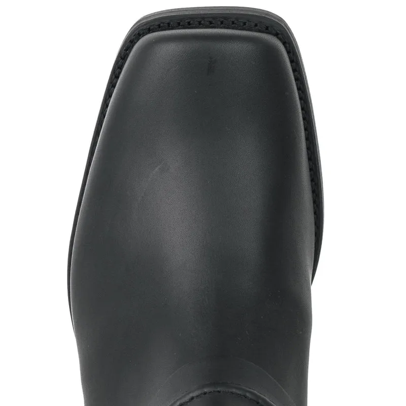 Motorradstiefel für Damen und Herren, Größe 04, Schwarzes Leder | Sofort lieferbar | Größe 39