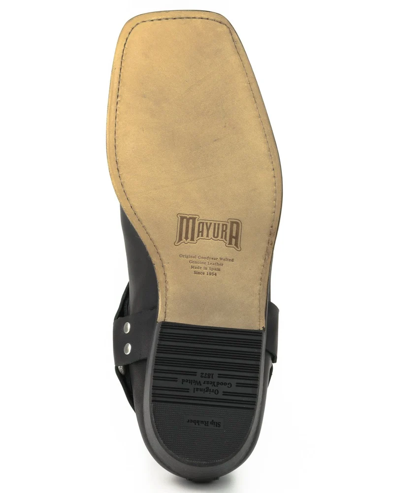 Motorradstiefel für Damen und Herren, Größe 04, Schwarzes Leder | Sofort lieferbar | Größe 39