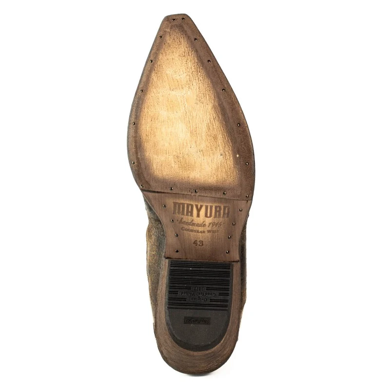 Herren-Cowboystiefel, Country- und Westernstiefel, 1931, Braun und Schwarz | Sofort lieferbar | Größe 41